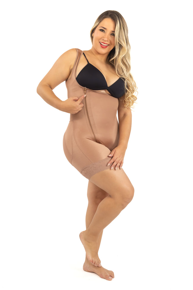 Faja corta de uso diario en licra bidireccional PSP004 Half Leg Gird