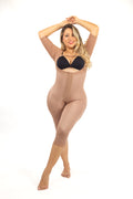 Faja larga y con mangas para uso postquirúrgico psp020 full body girdle