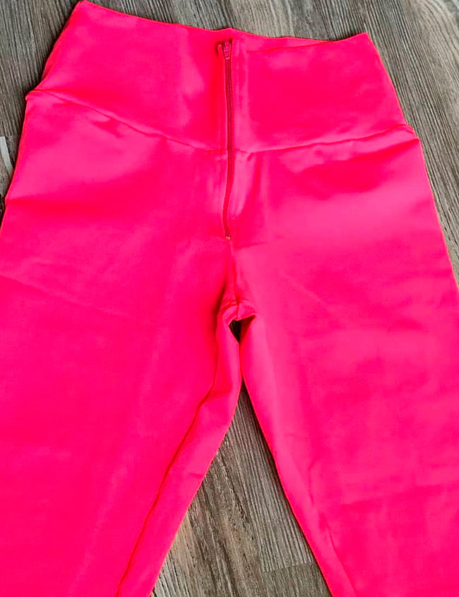 Biker short coral