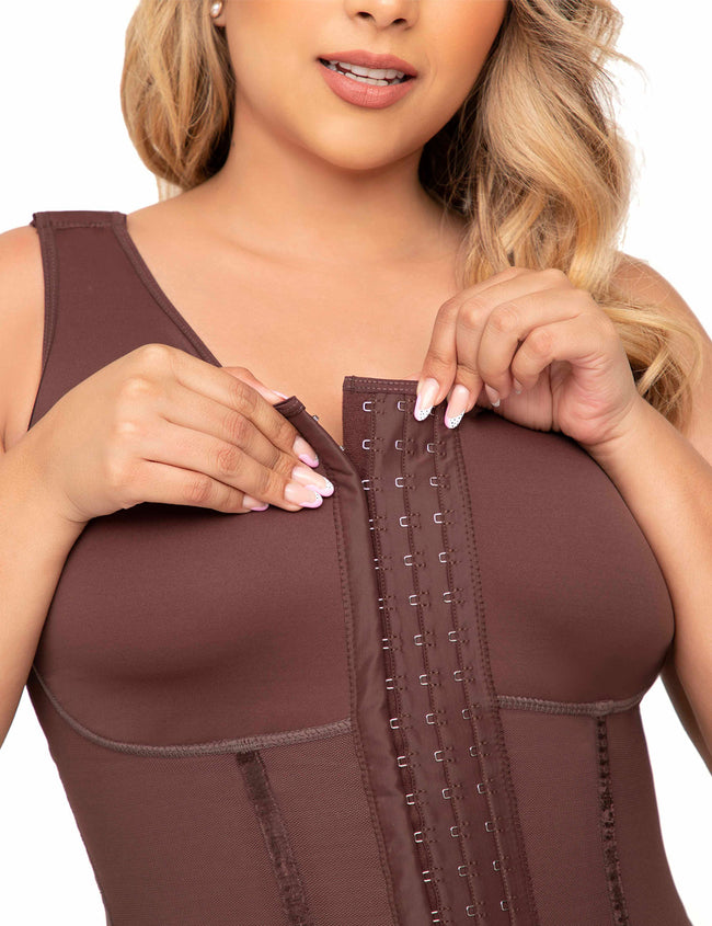 REF PS001 Faja con brasier y maxima compresión de cintura