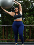 Leggins moldeador Colombiano azul rey