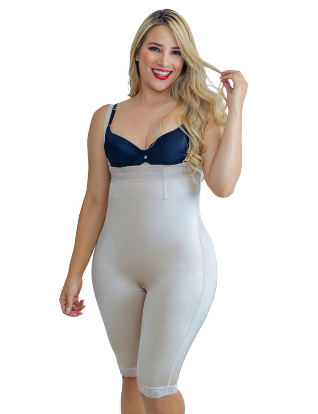 PSI005 Faja larga y strapples  invisible para uso diario sin costuras / Long and strapples invisible girdle for daily use seamless