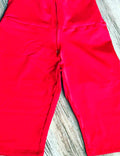 Biker short rojo