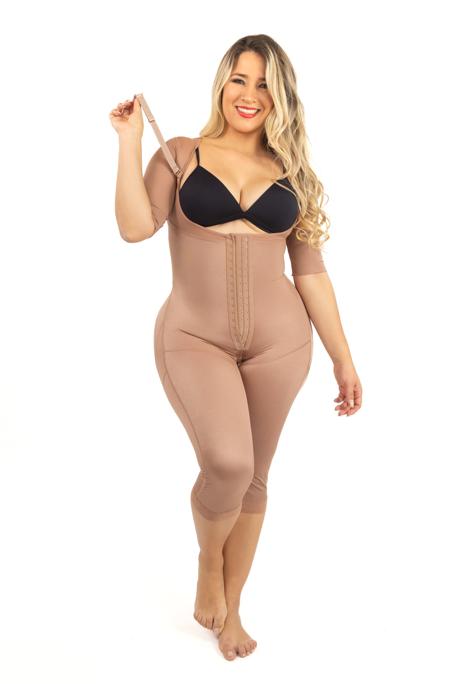 PSP020 Long postsurgical shapewear with sleeves