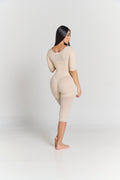 Ps27027 Faja completa ideal para mujeres altas torso largo y para usar despues de una cirugia. Con 3 niveles de ajuste y cierre perineal.