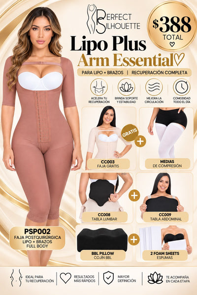 Lipo Plus Arm Essential — $388 — package artwork supplied by Perfect Silhouette