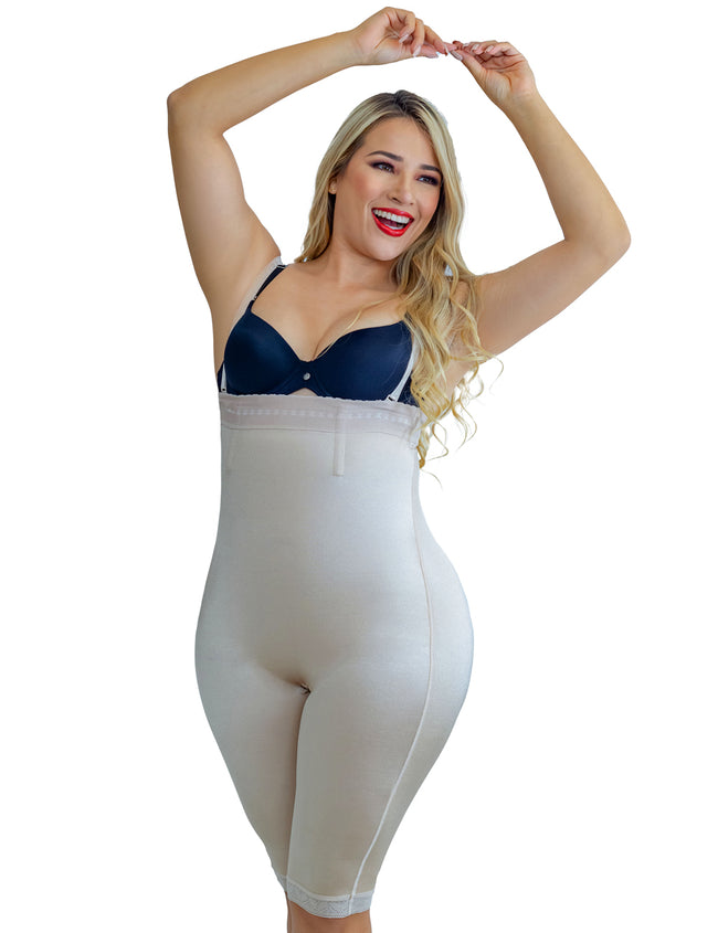 PSI005 Faja larga y strapples  invisible para uso diario sin costuras / Long and strapples invisible girdle for daily use seamless